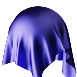 Dark Blue Fabric Satin