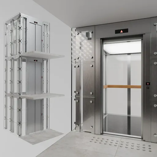 Panoramic elevator