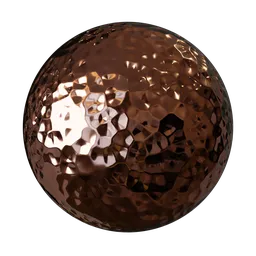 Pebbled Copper Finish