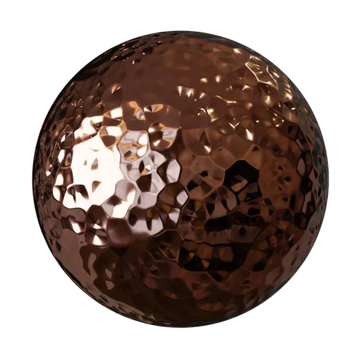 Pebbled Copper Finish