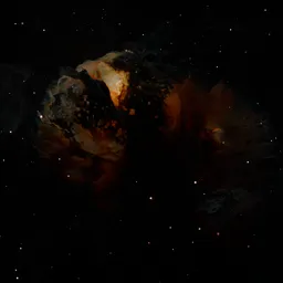 Volumetric Space Explosion Nebula