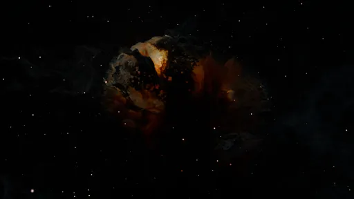 Volumetric Space Explosion Nebula