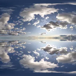 Infinite Real Sky - Puffy Clouds Day