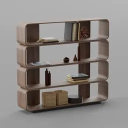 SUTTON Modern Display Shelf