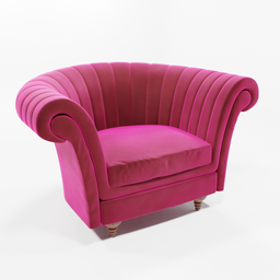 Velvet Armchair Sofa
