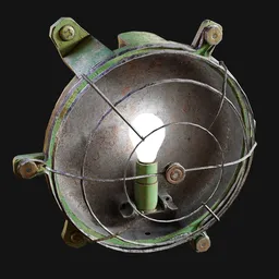 Industrial Bulkhead Cage Light OpenFace