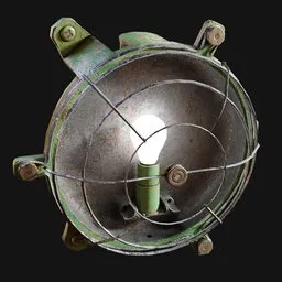 Industrial Bulkhead Cage Light OpenFace