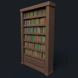 Stylized Bookshelf