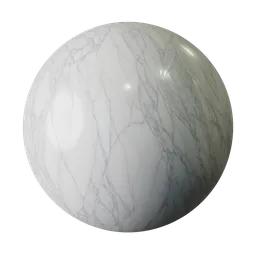 High-quality 4K realistic marble texture for Blender 3D artists with detailed PBR mapping.