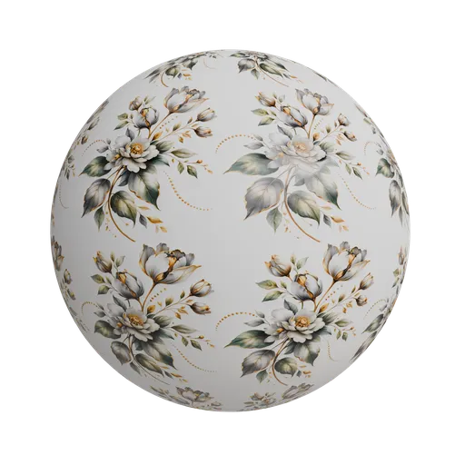 Botanical wallpaper