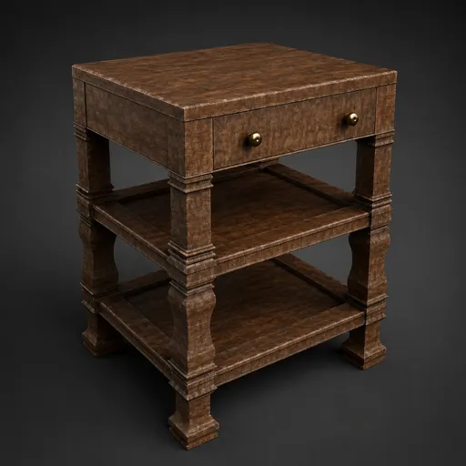 Classic Wooden Side Table