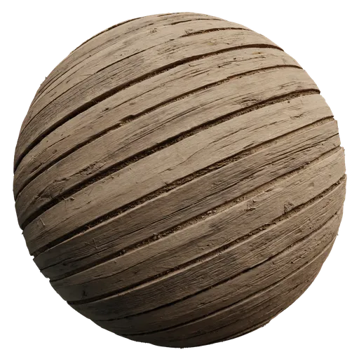 High-resolution PBR Dirty Wood Planks texture for 3D modeling and rendering in Blender.