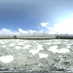 Garden Winter Backdrop Day Fence