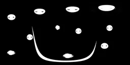 Black white studio light