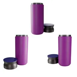BORK Travel Mug Pink Blue