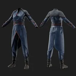 Chinese Warrior Cloth