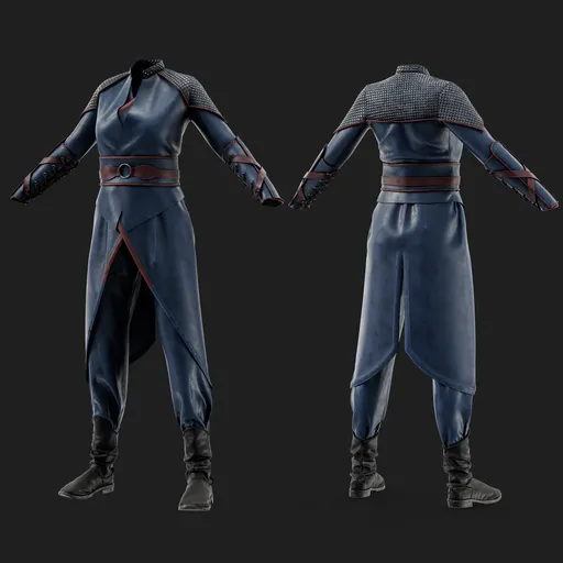 Chinese Warrior Cloth