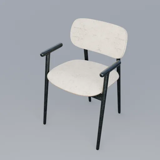 Modern Minimalist Upholstered Armchair