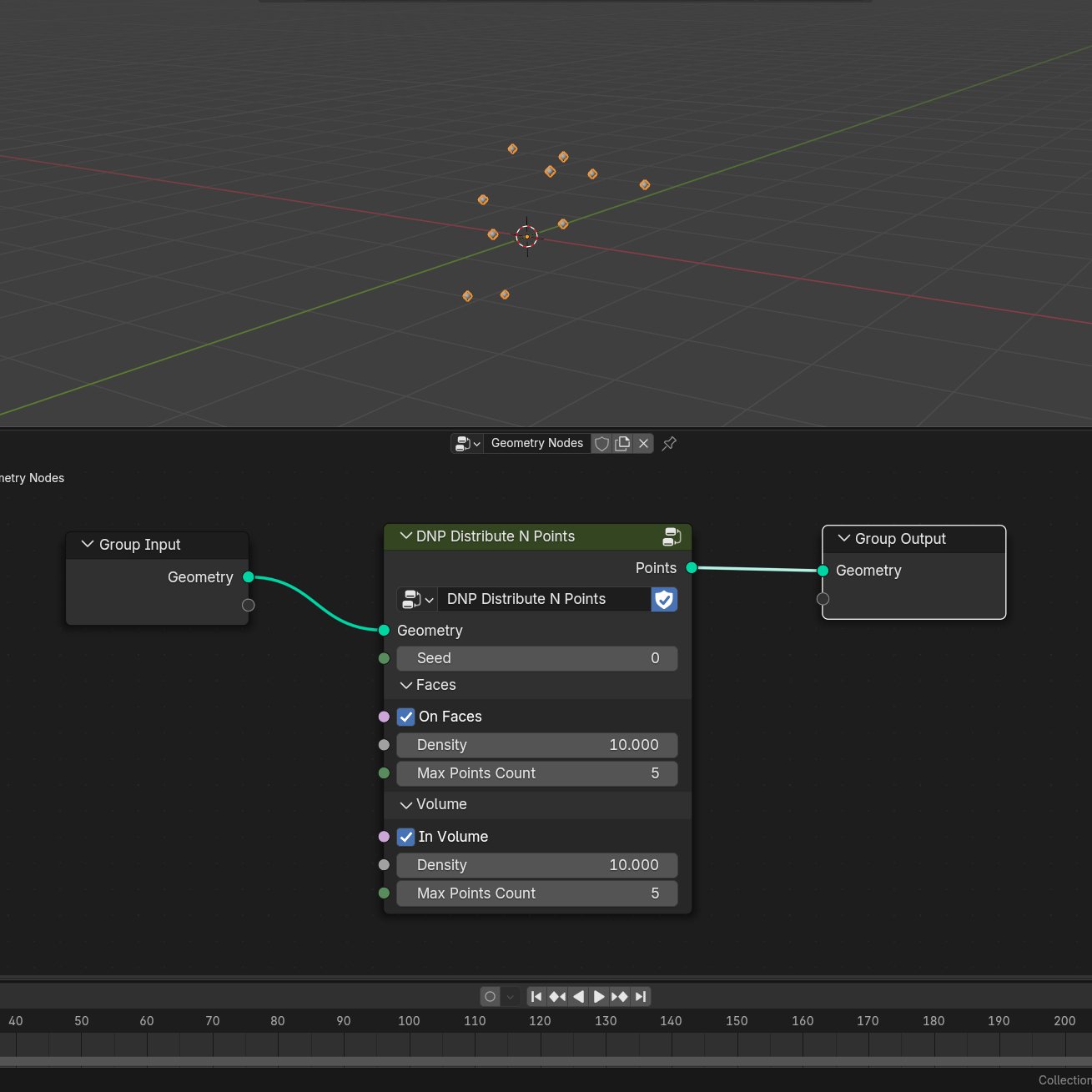Distribute N Points | FREE Geometry Volumetric Distribution Node Groups ...