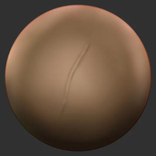 Curved Thin Vein