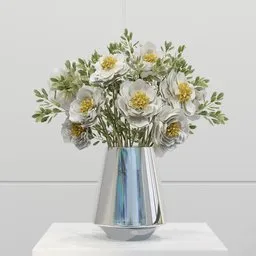 White Blossom Arrangement