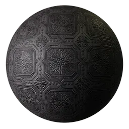 Wallpaper Anaglypta Charcoal