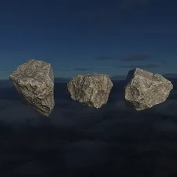 Granite Rock Scatter Set