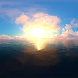 Warm sunset