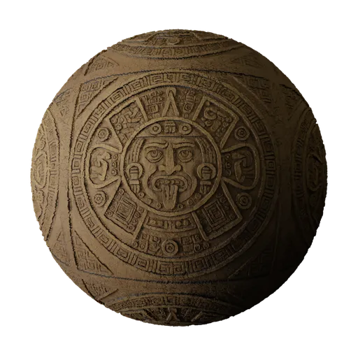 Mayan Aztec Sun Stone