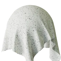 Graphical White Velvet
