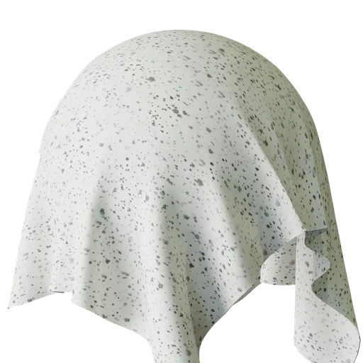 Graphical White Velvet