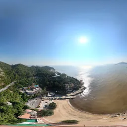 Highsky beach tree sea