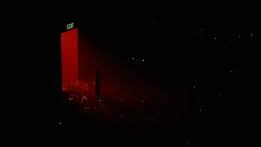 Mysterious Red Door