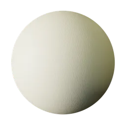 Cream leather