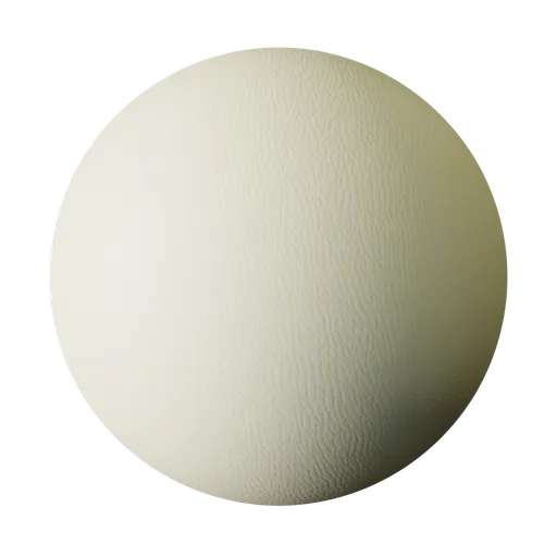 Cream leather