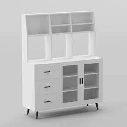 Jennylee 59.6'' Kitchen Pantry