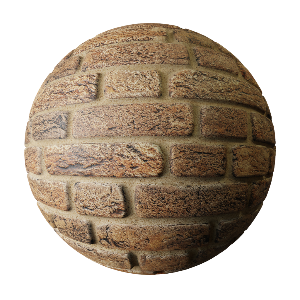 Brick FREE 3D bricks materials BlenderKit