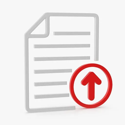 Paper Icon Upload