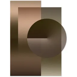 Colour Dial Angular Bronze