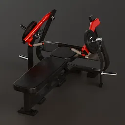 Iso-Lateral Bench Press Machine