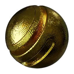 Textured Metal Gold