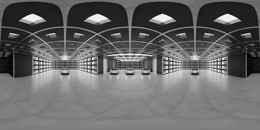 Car Showroom Studio HDRi