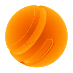 Orange Translucent Lamp Material