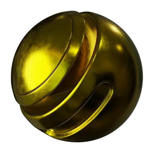 Polished Gold Metal