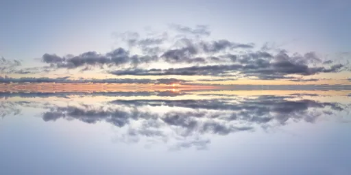 Infinite Real Sky - Cloudy Sunrise