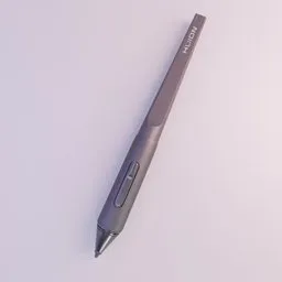"Get the ultimate digital art experience with our Huion Tablet Pen 3D model for Blender 3D - a realistic and versatile tool for professional and aspiring artists. Made in 2019, this video game asset features gray anthropomorphic design and gradient shading, perfect for product pictures and trending on ArtStation."