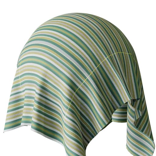 Stripe Green Flat