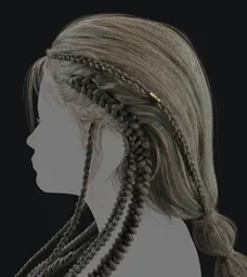 Human Hair style braids