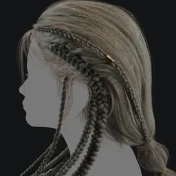 Human Hair style braids