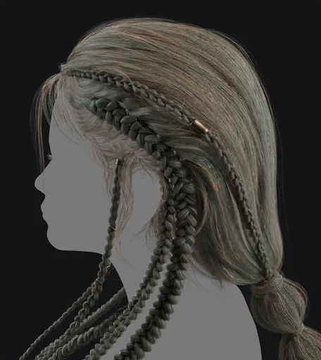 Human Hair style braids
